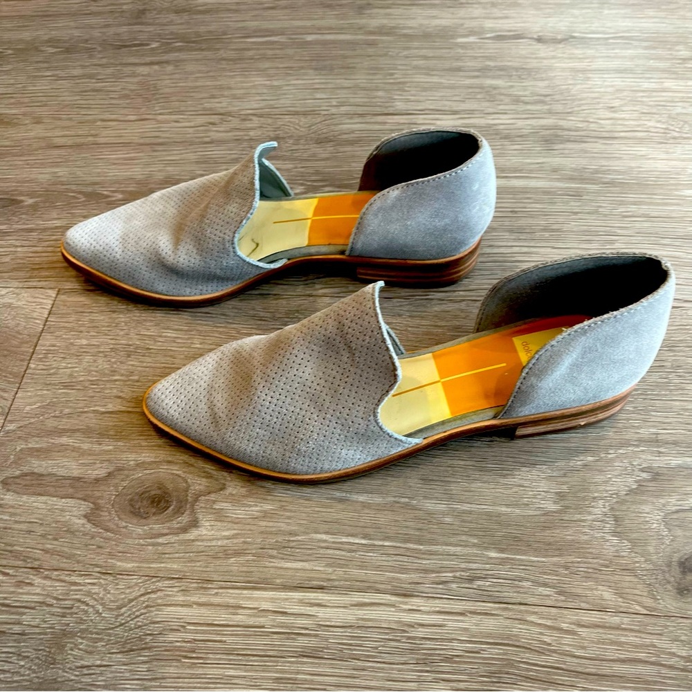 Dolce Vita Flats & Loafers Gray Size 7.5 Comfort Classic Versatile
